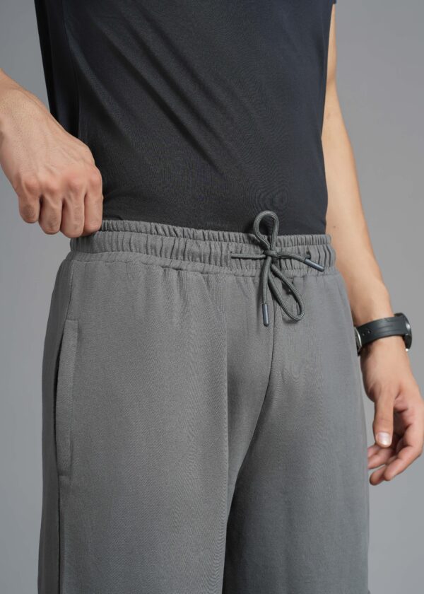 Grey Color Cargo Jogger - Image 3