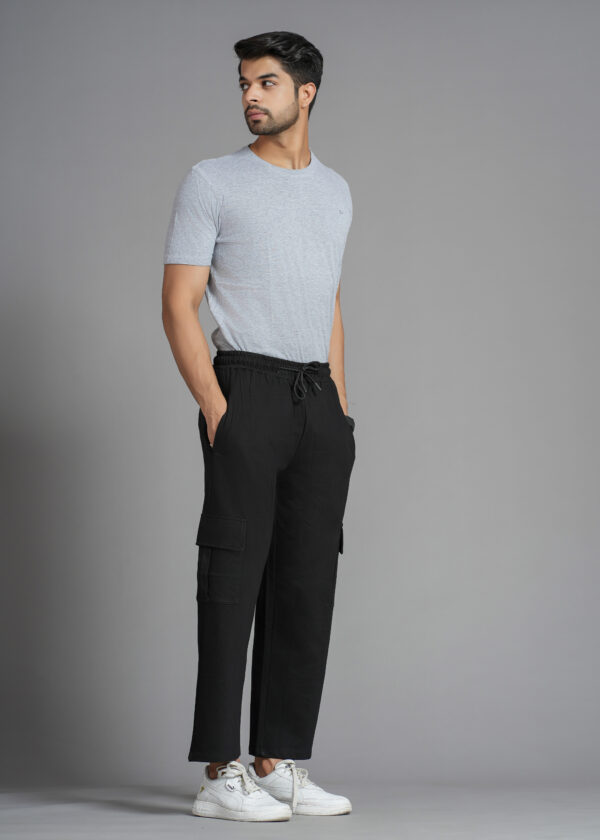 Black Color  Cargo joggers - Image 6