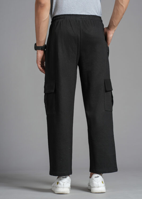 Black Color  Cargo joggers - Image 2