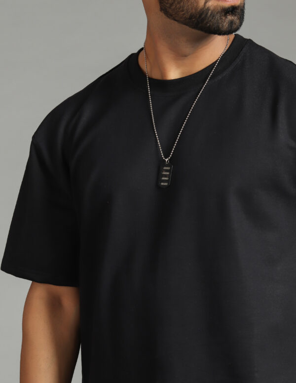 Black Color Oversized Tshirts - Image 2