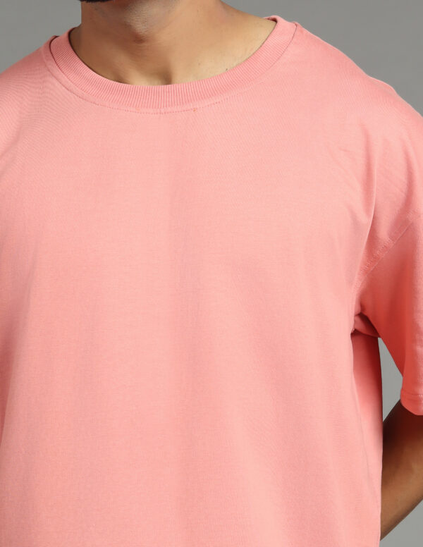 Coral Color Oversize Tshirt - Image 2